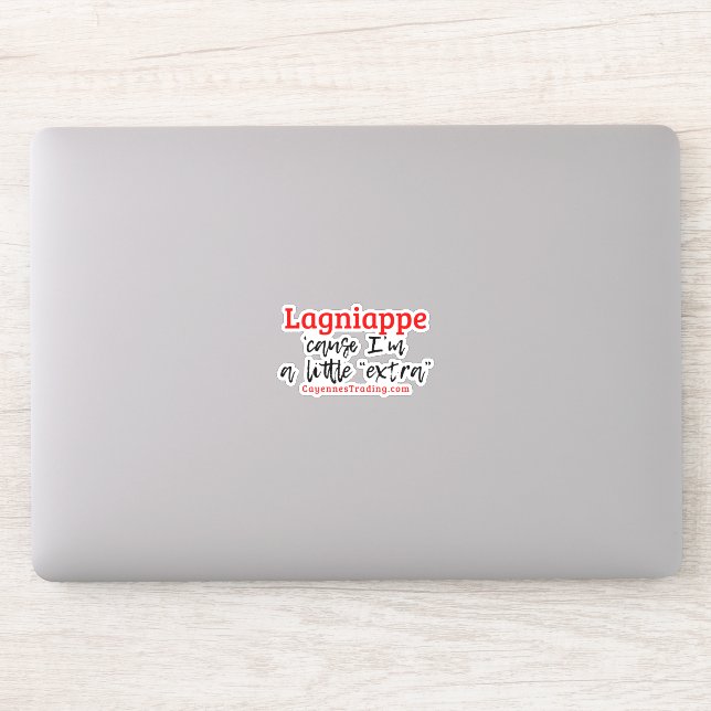 Autocollant Lagniappe (Ordinateur)