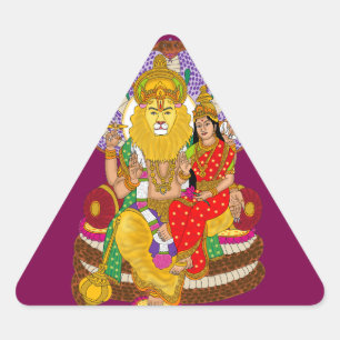 Autocollant Lakshmi Narasimha
