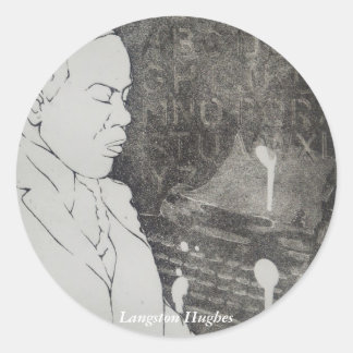 Autocollant Langston Hughes