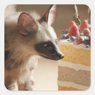 Autocollant Layer Cake & Hyène