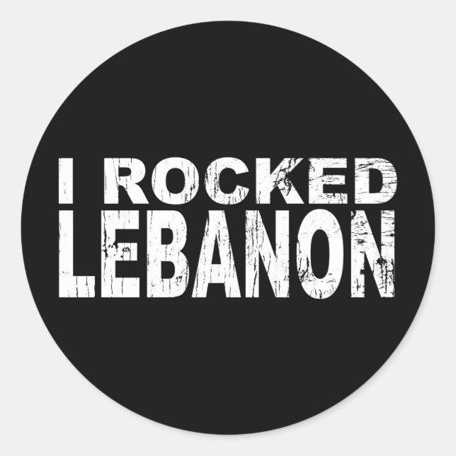 Autocollant Liban (Devant)
