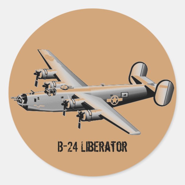 Autocollant Liberator B-24 (Devant)