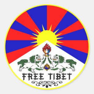 Autocollant libre du Thibet