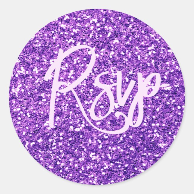 Autocollant Lilac RSVP (Devant)