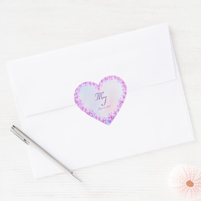 Autocollant Lilac violet Aquarelle (Enveloppe)