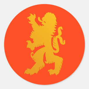 Autocollant Lion Puissant