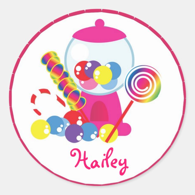 Autocollant Little Candy Shoppe (Devant)