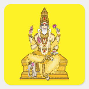 Autocollant Lord Brihaspati Dev