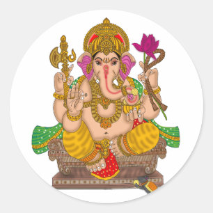 Autocollant Lord Ganesha