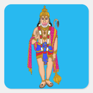 Autocollant Lord Hanuman