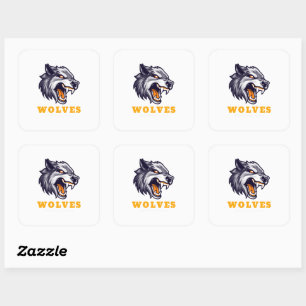 Autocollant Loups