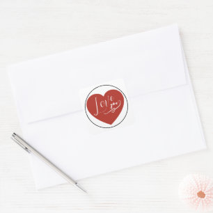 Autocollant Love You