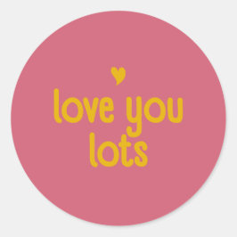 Autocollant Love You - Bloom & Stick