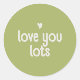 Autocollant Love You - Bloom & Stick