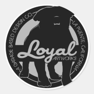 Autocollant Loyal bulldog