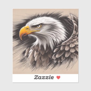 Autocollant Majestic Eagle