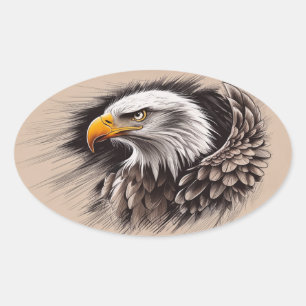 Autocollant Majestic Eagle