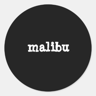 autocollant malibu