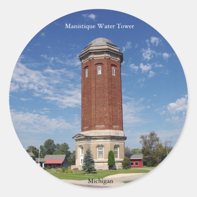 Autocollant Manistique Water Tower (Devant)