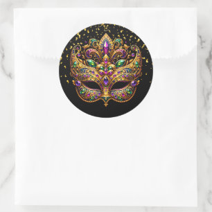 Autocollant Mardi Gras
