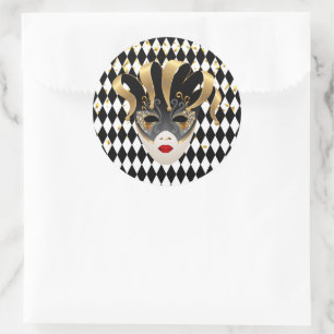 Autocollant Mardi Gras