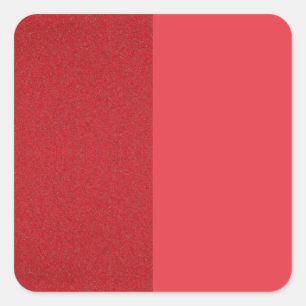 Autocollant mat rouge tomate divisé – Apparence pe