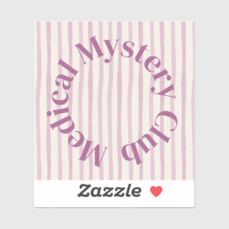 Autocollant 'Medical Mystery Club' pour les malade