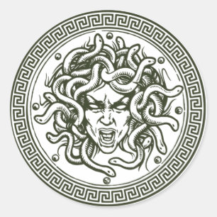 Autocollant Medusa