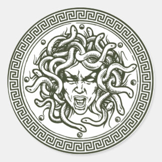 Autocollant Medusa