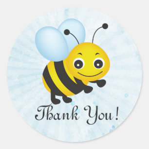 autocollant Merci abeille