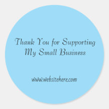 Autocollant Merci de Soutenir Ma Petite Entreprise