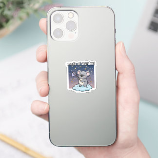 Autocollant Mignon Koala Fabriqué à Partir de Pous
