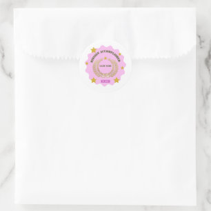 Autocollant militaire rose — Mission accomplie pou
