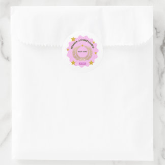 Autocollant militaire rose — Mission accomplie pou