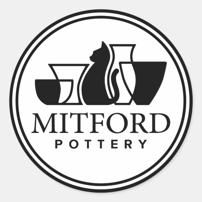 Autocollant Mitford Pottery (Devant)