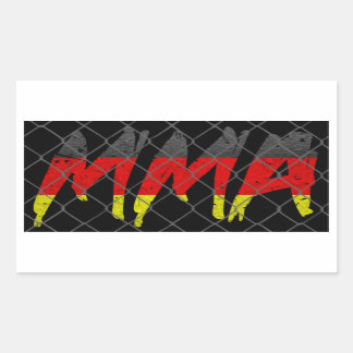 Autocollant MIXED MARTIAL ART allemand