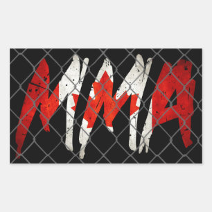 Autocollant MIXED MARTIAL ART canadien