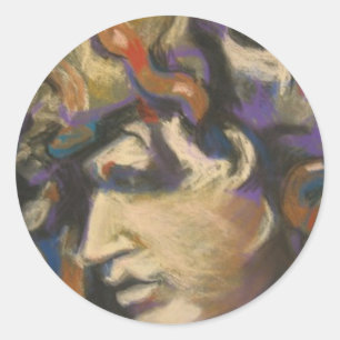 Autocollant moderne Medusa