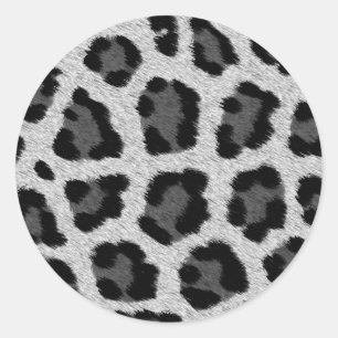 Autocollant Motif Empreinte de léopard
