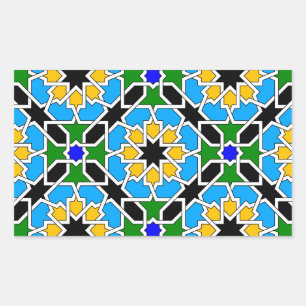 Autocollant motif géométrique islamique