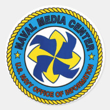 Autocollant Naval Media Center