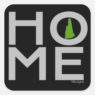 autocollant New Hampshire HOME