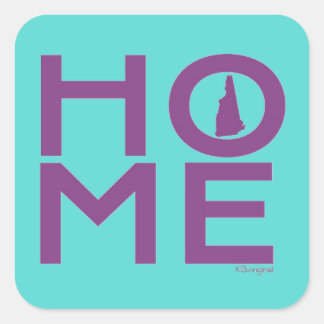 autocollant New Hampshire HOME