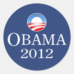 Autocollant Obama 2012