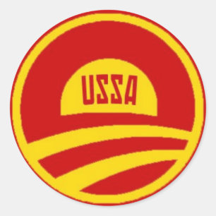 Autocollant Obama USSA