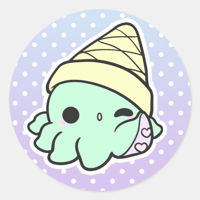 Autocollant Octi-Cream (Devant)