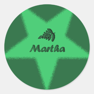 Autocollant OES Floral Star Point - Martha