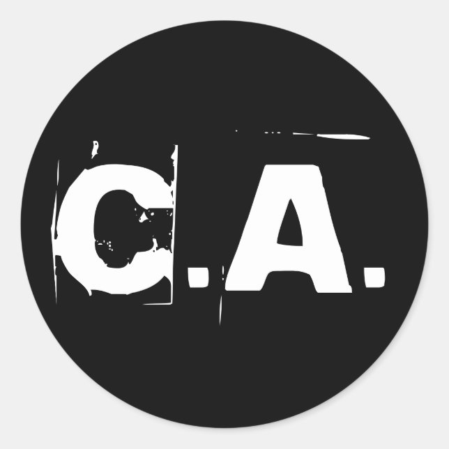 Autocollant officiel C.A. (Devant)