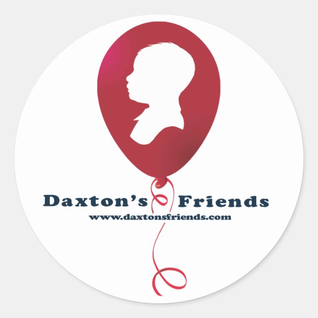 Autocollant officiel des amis de Daxton (Devant)