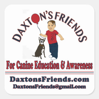 Autocollant officiel des amis de Daxton